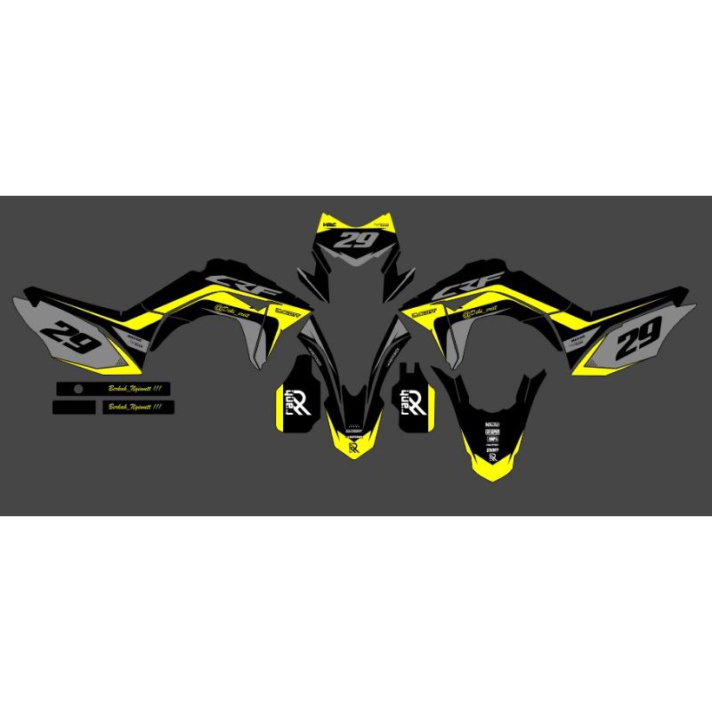 decal custom crf premium fullbody