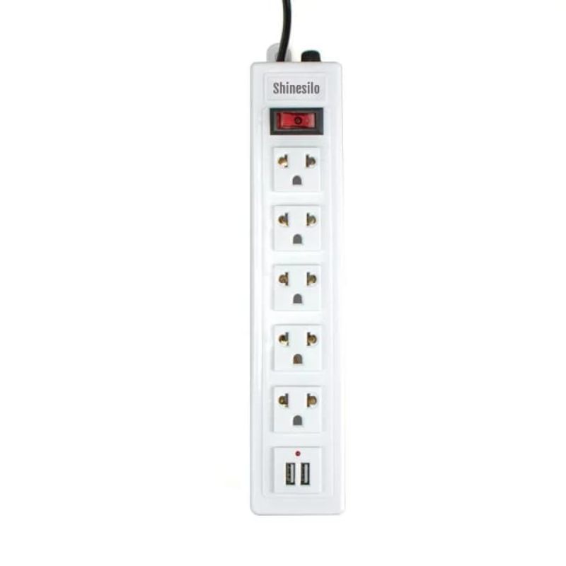 Power Strip Usb. 5plug &amp; 2usb port/Stop kontak multi fungsi.