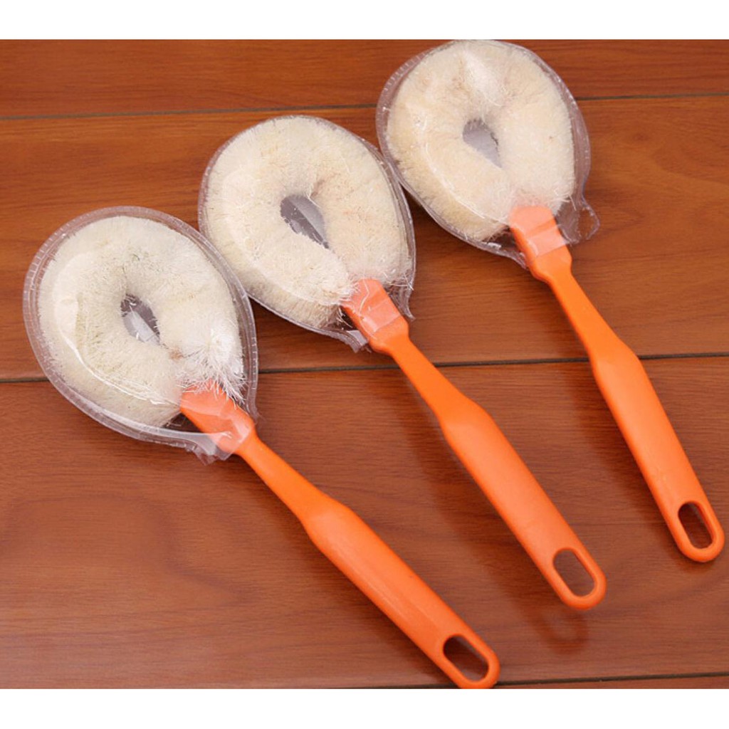 Long Handle Brush Pembersih Panci Dan Teflon