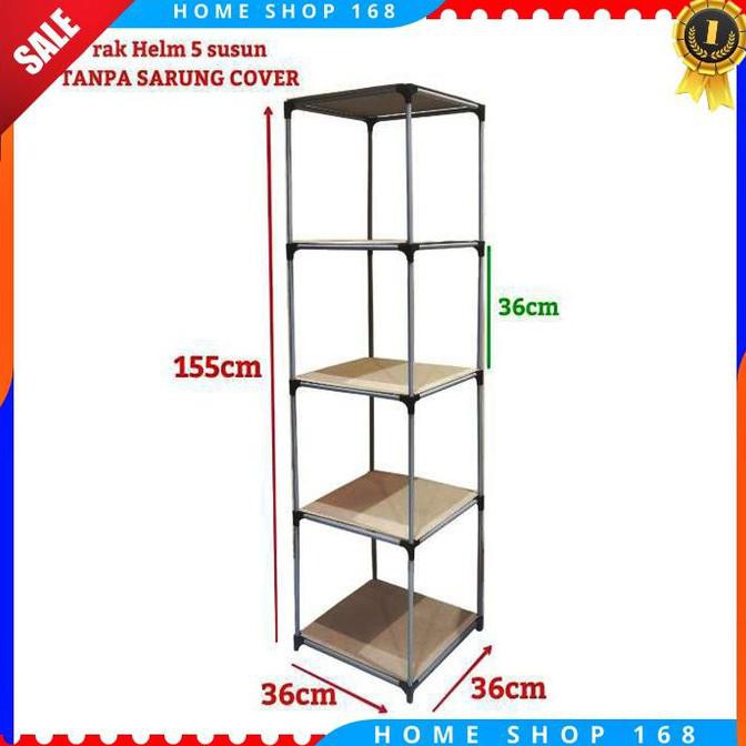 Lemari Rak Display Helm  Tas Aksesoris Mainan Actionfigur 