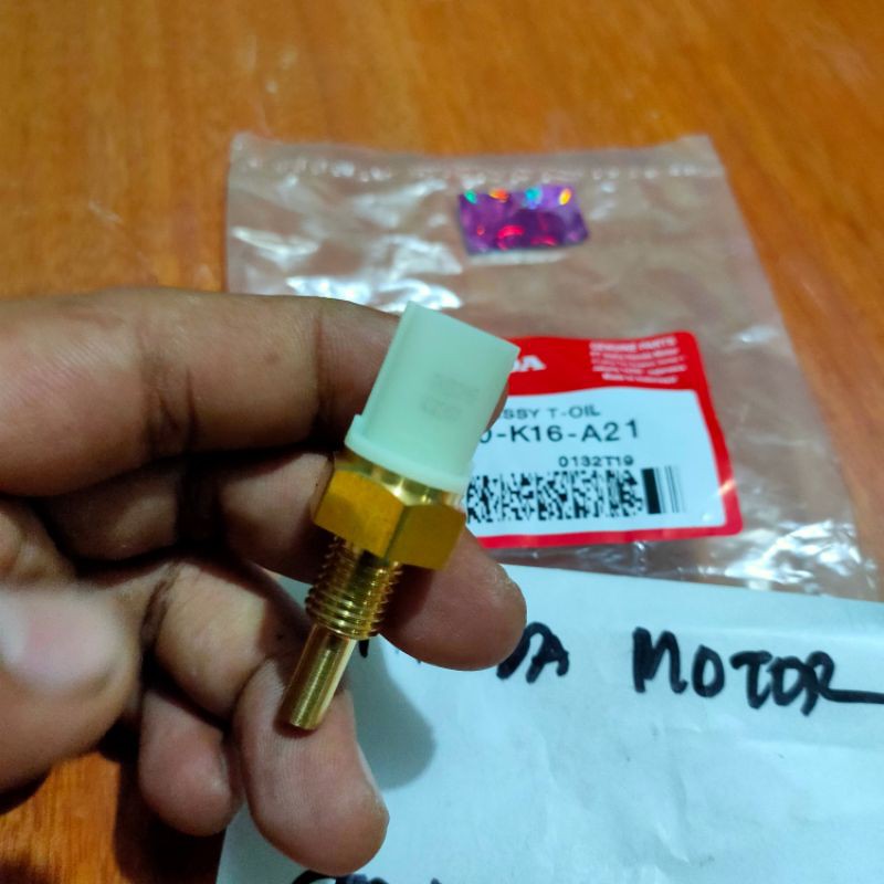 SENSOR SUHU SENSOR EOT TERMOSTAT OIL Honda K16 keterangan untuk motor apa saja cek deskripsi