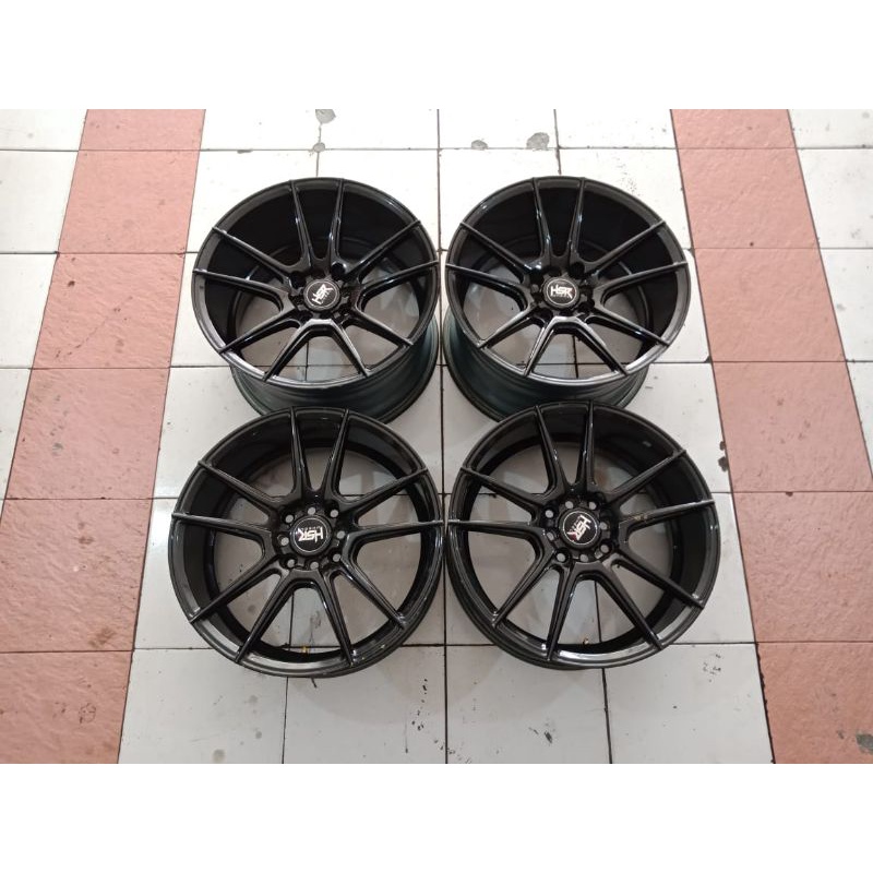 Velg Mobil Bekas Hsr Ring 17 lebar 7.5-9 pcd 4×100-114.3