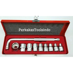 Kunci Sok Set 10Pcs Lippro Multi Fungsi