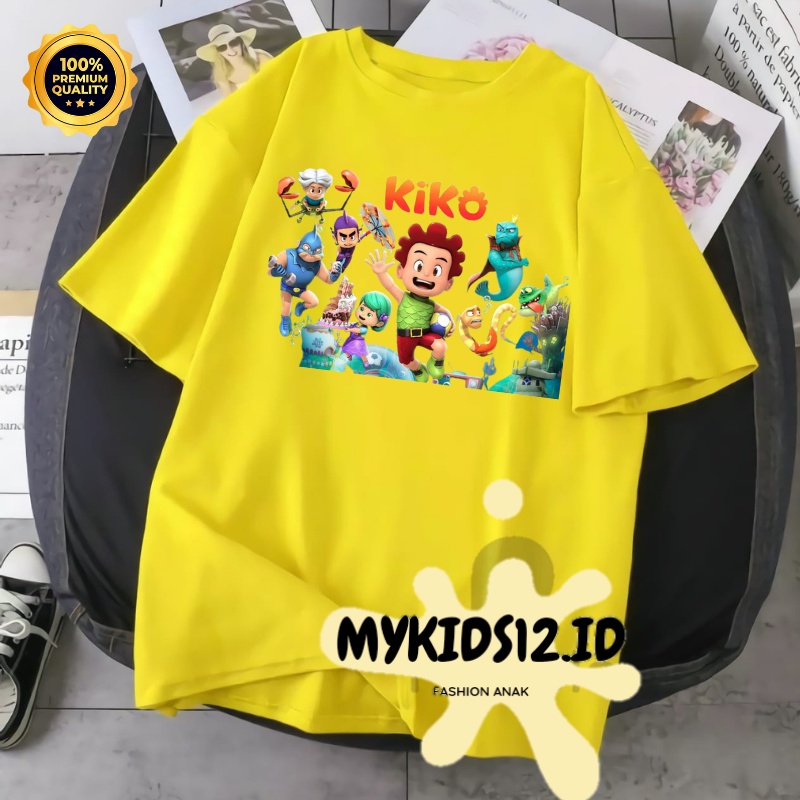 BAJU ANAK KAOS ANAK KIKO KARTUN TERBARU