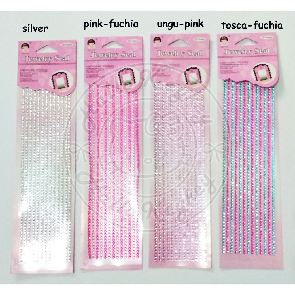 

stiker rhinestone kecil 3mm