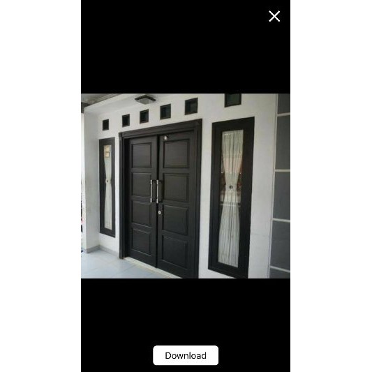 kusen pintu utama kamper