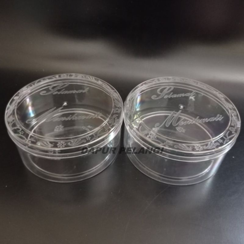 Toples Kue Kering / Toples Nastar / Toples Bulat Aeco 500gr