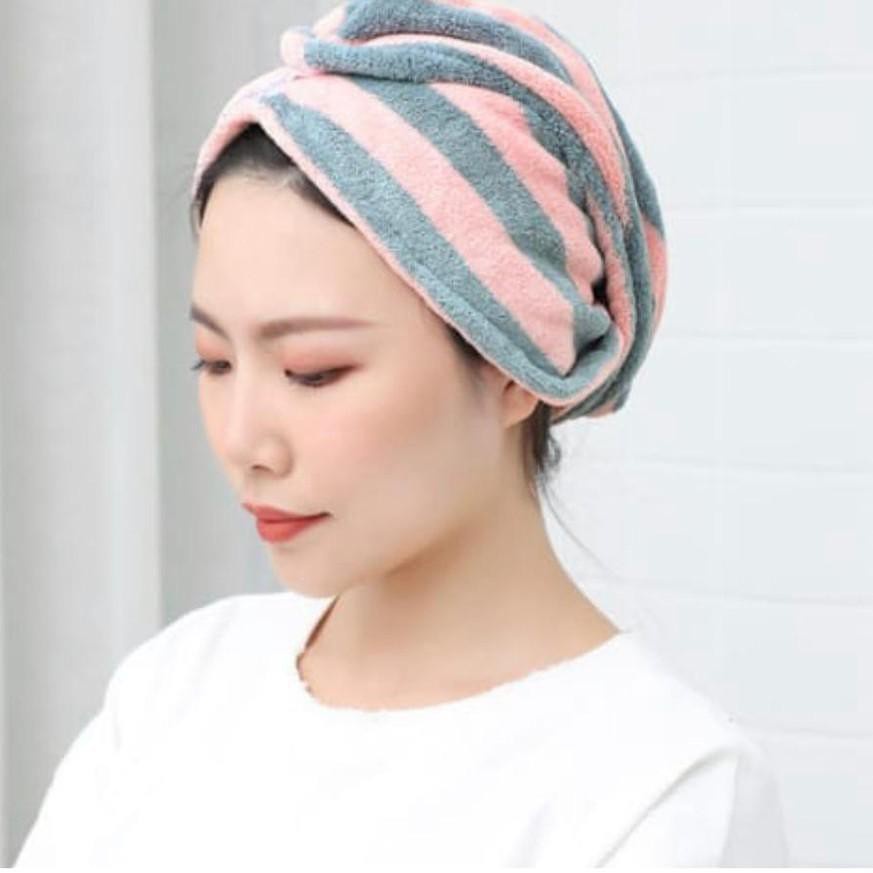 MATAHARI- ORIGINAL Handuk Rambut Magic Towel Handuk Kepala Keramas Turban Keramas PREMIUM TEBAL