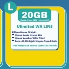 VOUCHER XL COMBO FLEX L 18GB