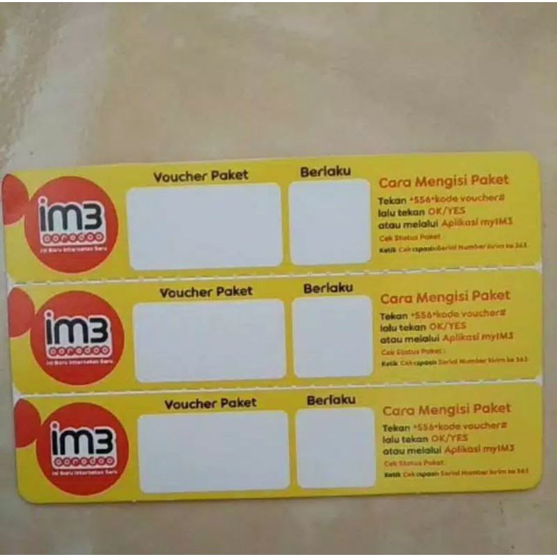 GROSIR VOUCHER INDOSAT UNLIMITED YOUTUBE 30HARI DIY