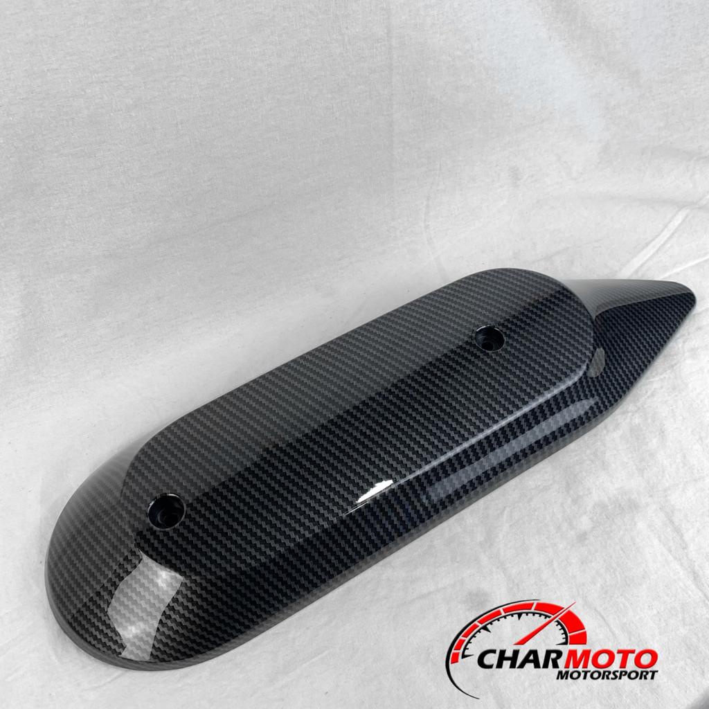 Tutup Pelindung Knalpot Fazzio Karbon Nemo / Cover Knalpot Carbon Original PNP - Charmoto