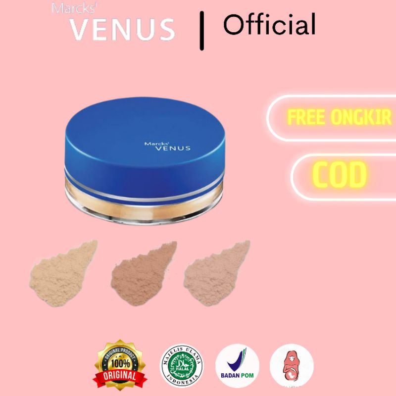 Marcks Venus Loose Powder / Bedak tabur venus