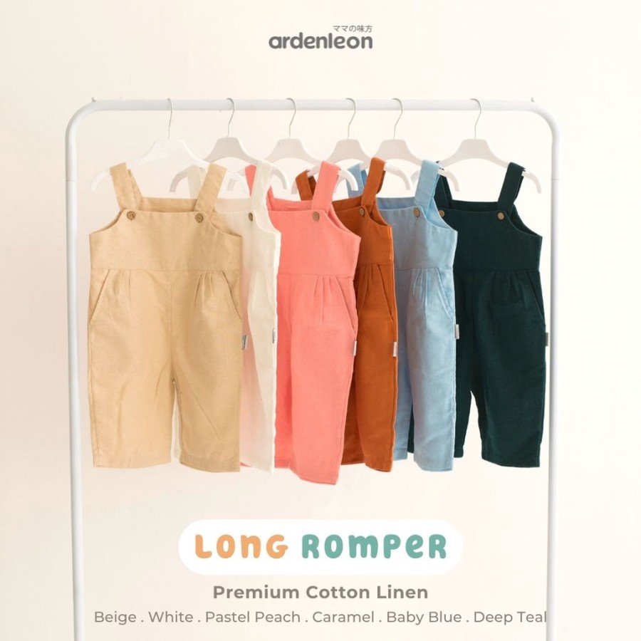 ARDENLEON Long Romper Jumpsuit (1-7 Yr)