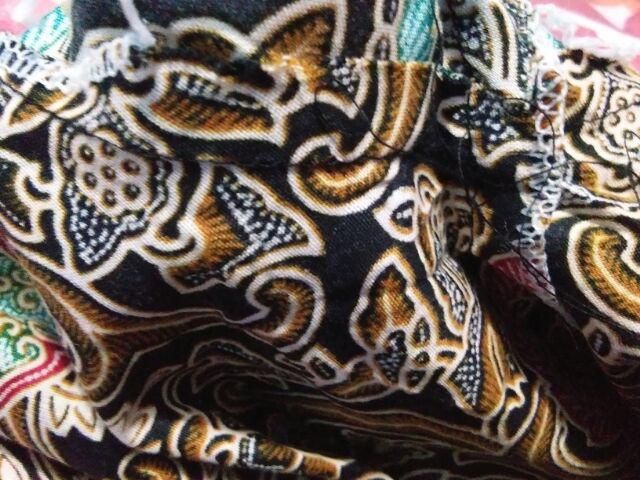 Batik Couple_maora Sania Ruffle Batik Couple Ori Ndoro Jowi Dnt Garansi Termurah