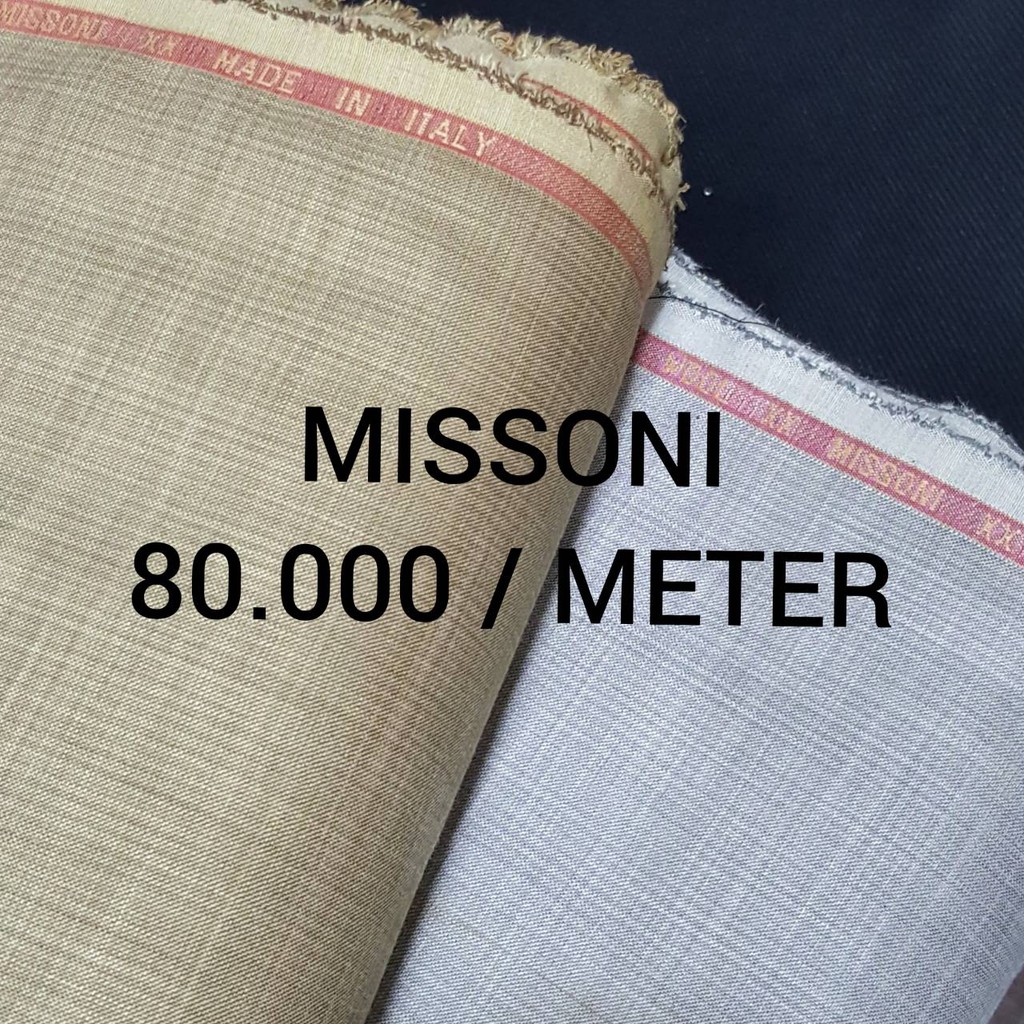 Bahan Kain Semi Wool untuk Jas Blazer [Per 0.1 meter] Bahan Kain Semiwool warna coklat emas Bahan Ka