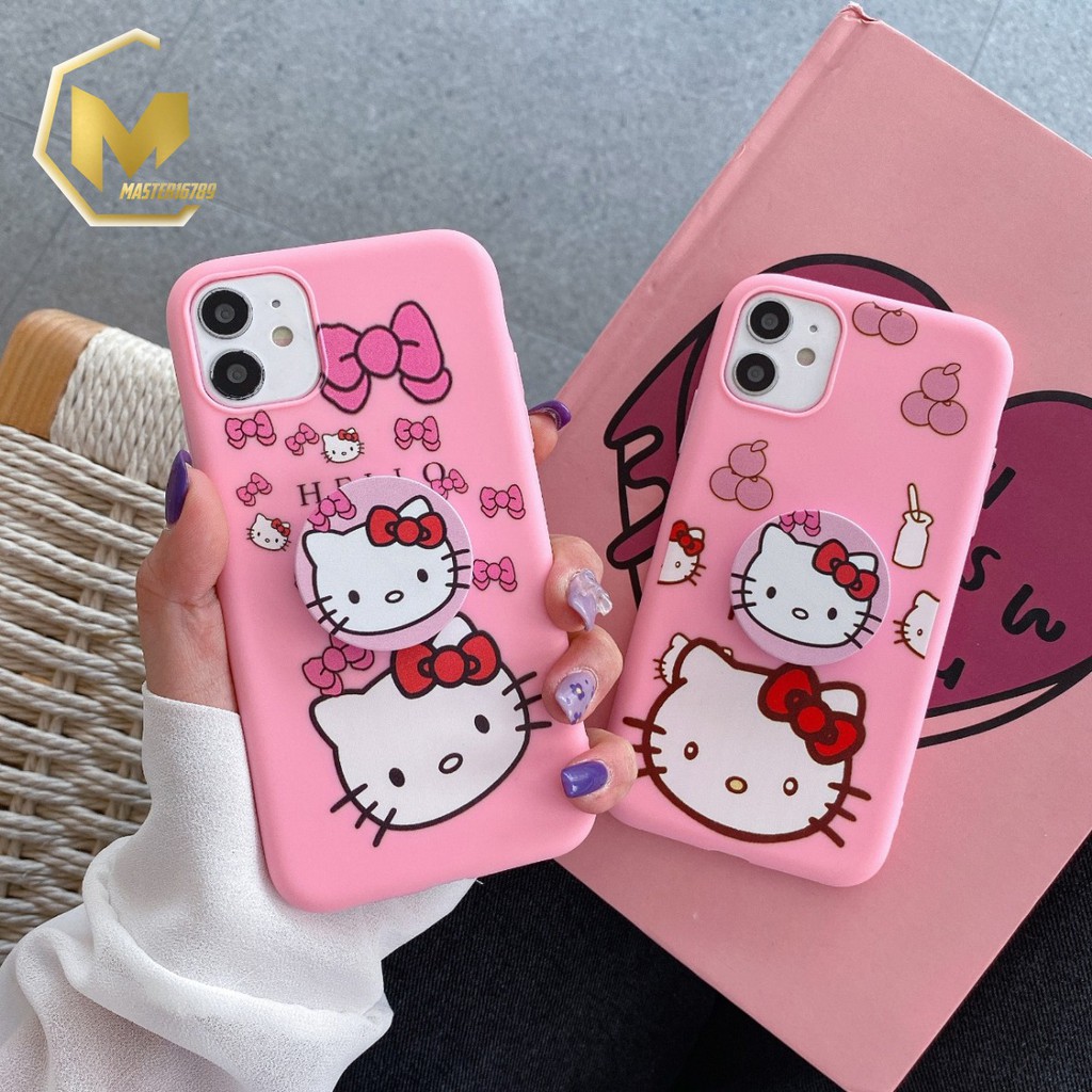 SS267 case Popsocket HELLO KITTY Samsung A01 M01 Core J2 Grand Prime A10 M10 A10s M01s A12 MA920