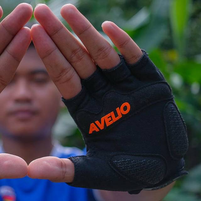 AVELIO DASH FIGHTER sarung tangan sepeda AVELIO half finger gloves bike MTB roadbike seli bicycle