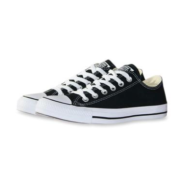 SEPATU SNEAKER CONVERSE009 LOW BLACK all star