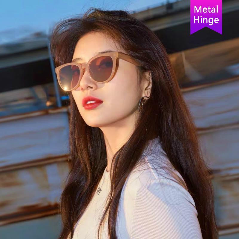 New Korean fashion ins fashion street style sunglasses metal hinge