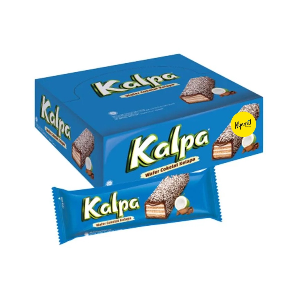 

Kalpa Coklat Kelapa Wafer 24gr x 12pcs