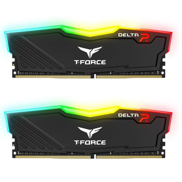 TEAM DELTA RGB DDR4 - PC 2666 4X2 (Black)