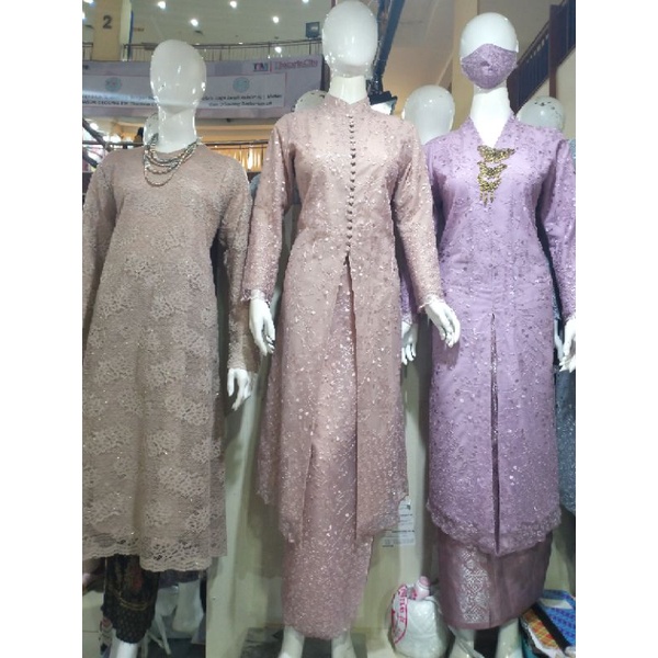 KEBAYA STELAN TILLE BROKAT /ROK TILLE ALEXSANDRIA/KEBAYA MODERN