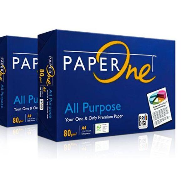 

Promo Minggu Ini!! KERTAS HVS PAPER ONE 80GR A4 F4 FOLIO QUARTO / KERTAS FOTOCOY / KERTAS PRINT / 80 A4 F4 ど 70