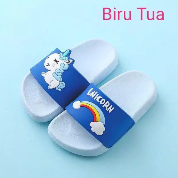 Sandal Selop Wanita Santai Kekinian Unicorn