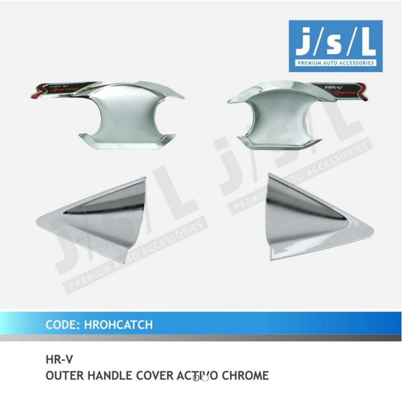 cover outer handle HRV activo chrome jsl