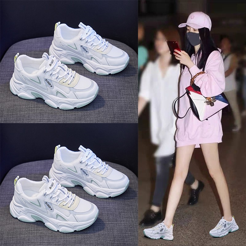 [DENDEN.ID] Sepatu Wanita Sneakers Olahraga Korea DD1025