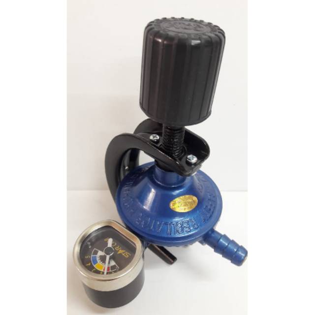 Regulator Gas Elpiji LPG Destec 201 M + Meter Shopee Indonesia