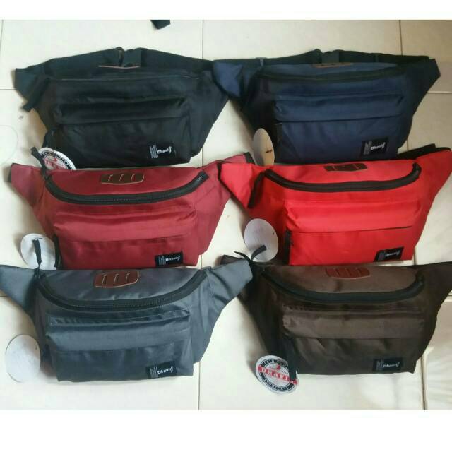 WAISTBAG POLOS DVN/ WAISTBAG DISTRO / TAS SELEMPANG  / TAS PINGGANG / TAS VAPE