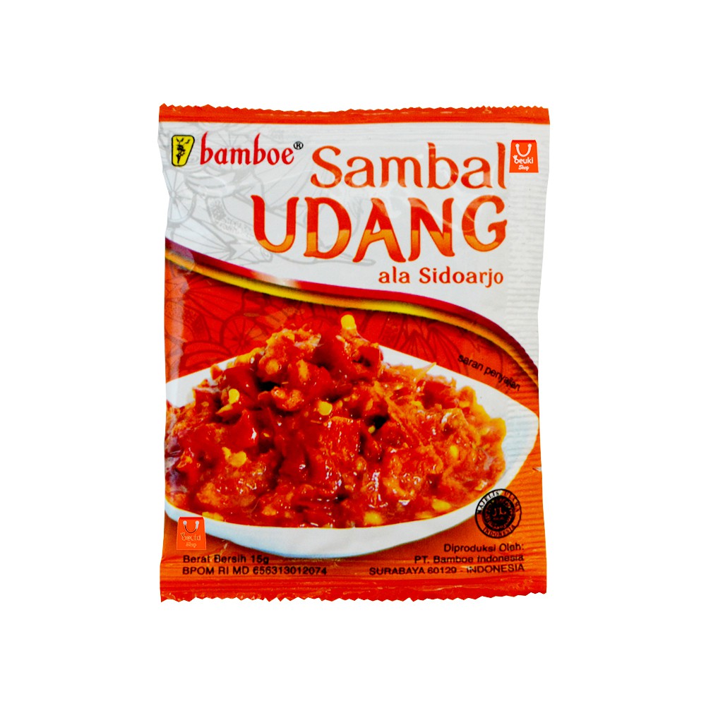 

ECER Bamboe Sambal Udang Ala Sidoarjo Khas Nusantara - 10gr