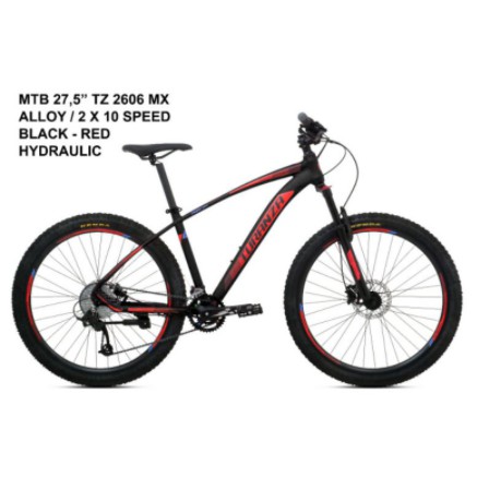 Sepeda Dewasa Mtb Gunung 27.5 Alloy Tz 2606 Mx Turanza