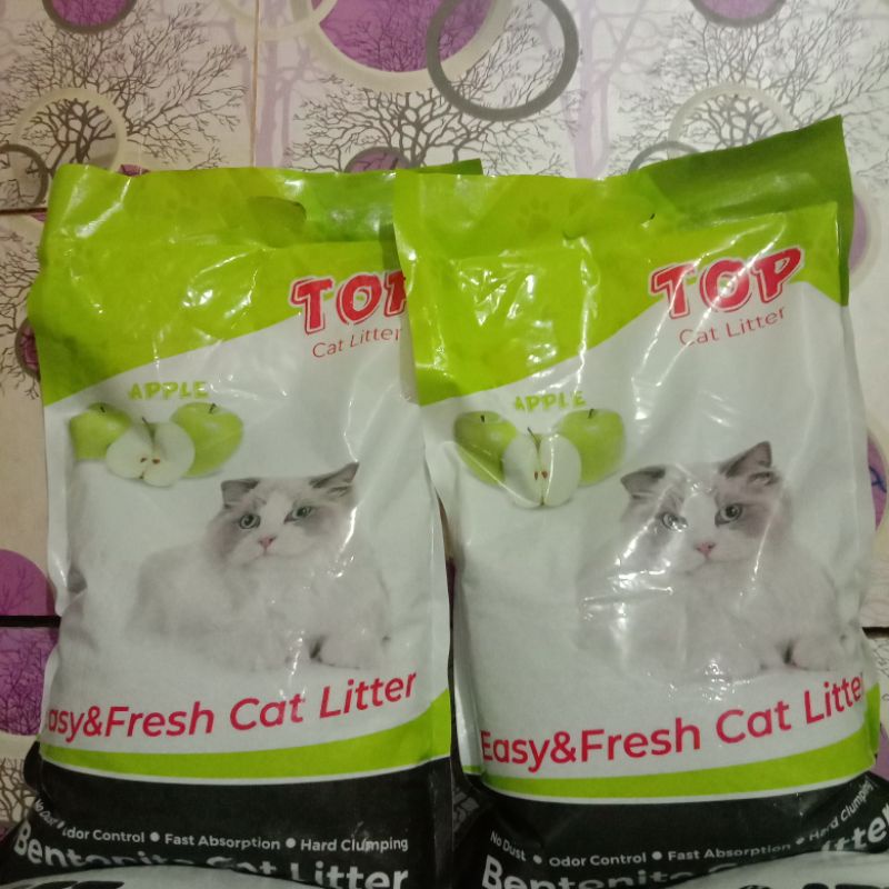 PASIR KUCING TOP 5LITER/WANGI GUMPAL DAN SEGAR