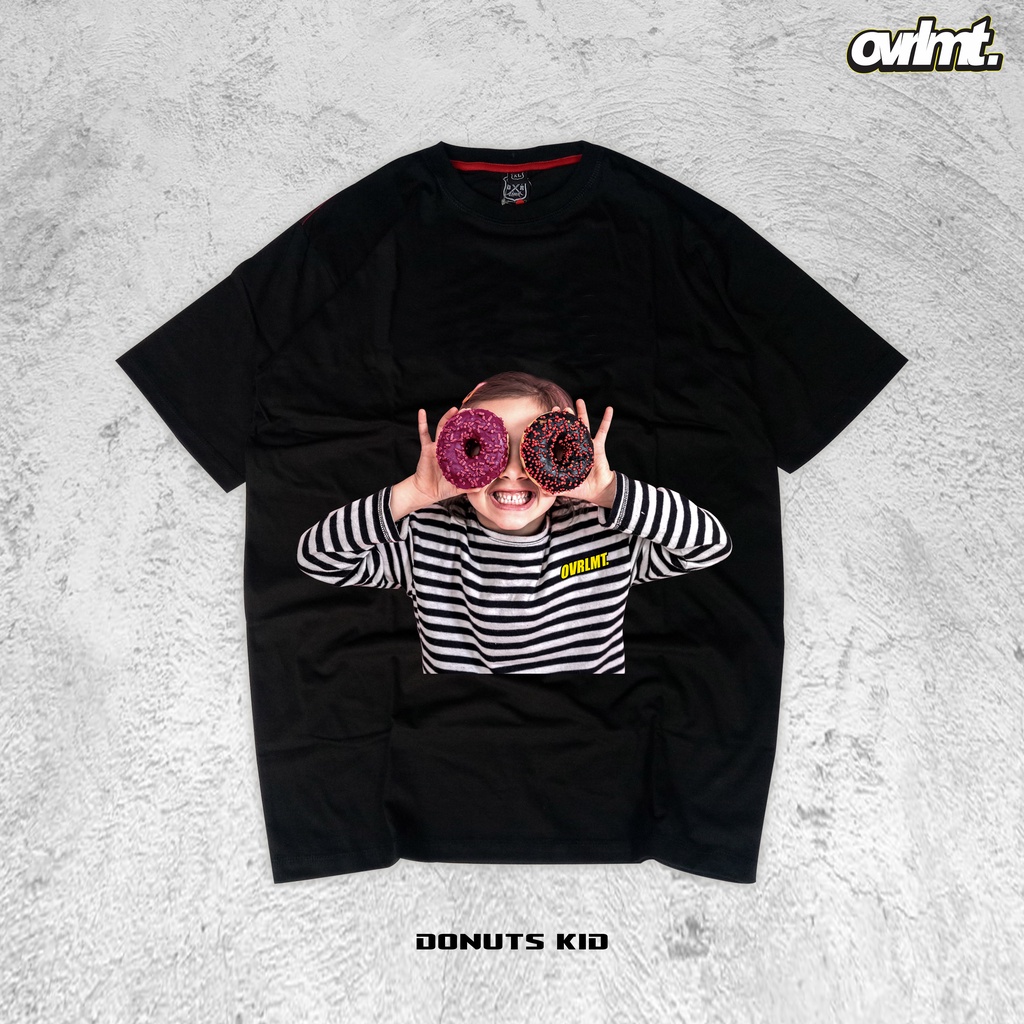 OVERLIMIT DONUT KID T-SHIRT OVERSIZE | KAOS OVERSIZE | STREETWEAR