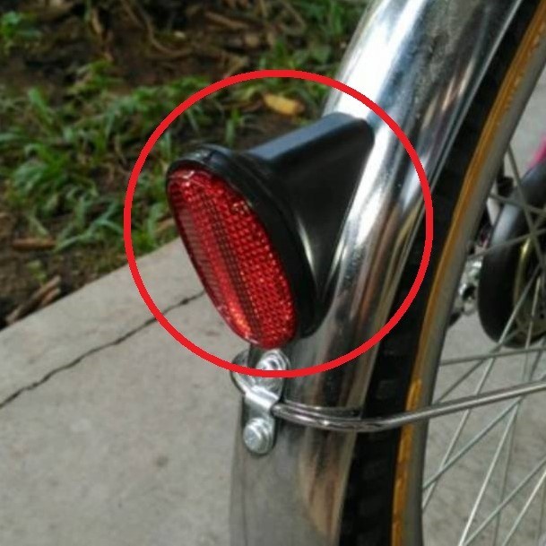 Fender Belakang Mata Kucing Spakbor Sepeda OVAL