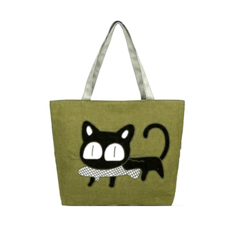 TOTE BAG CAT FISH-TOTEBAG MURAH-FELIX