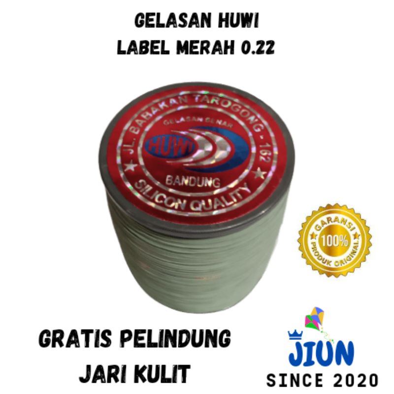Gelasan Huwi Label Merah 0.22 Original