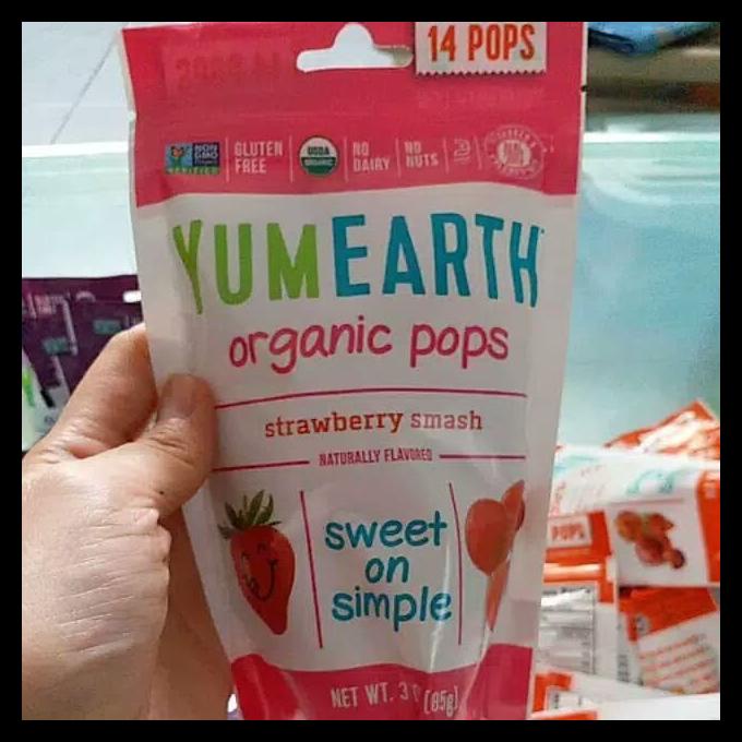

Yumearth Permen Organic Lolipop Cocok Bgt Utk Anak