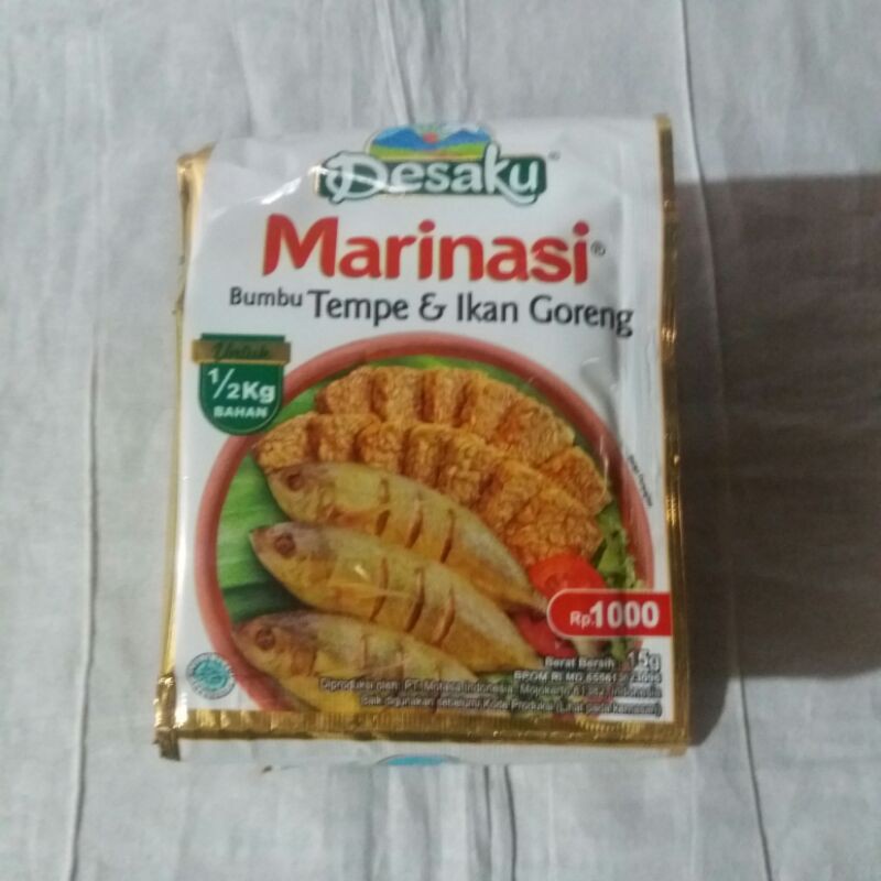 

[BELI BANYAK MAKIN MURAH] DESAKU Marinasi bumbu Tempe & Ikan Goreng