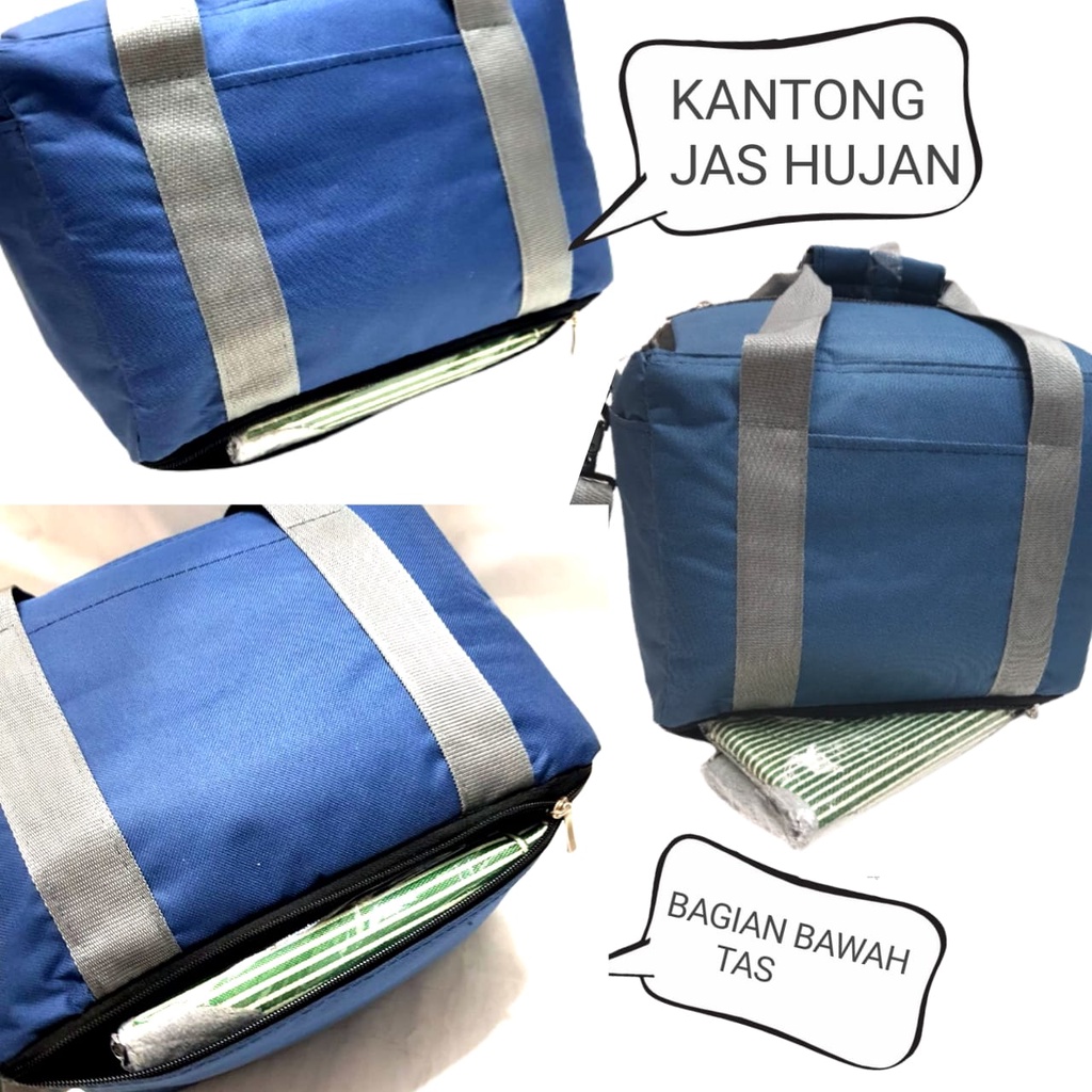 A6K  6 KANTONG  TAS DRIVER  ONLINE  TAS KURIR ONLINE  / COOLER BAG TAS FOIL OJOL MAKANAN TAS FOOD MAKANAN