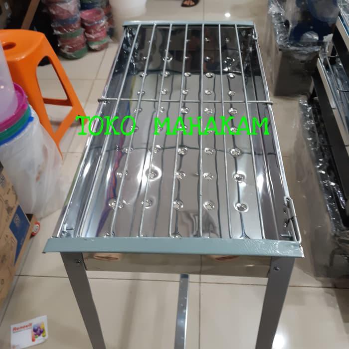 hot pot   grill   panggangan    hot pot bbq   panggangan sate arang stenlist 58x29x75 bisa cod