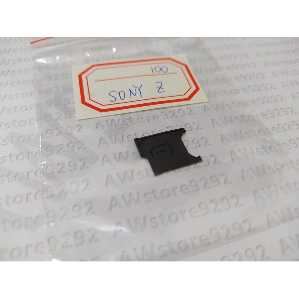 Slot Tempat Dudukan Kartu Simcard Sim card Lock Simtray Sim Tray Sony Xperia Z C6602 C6603