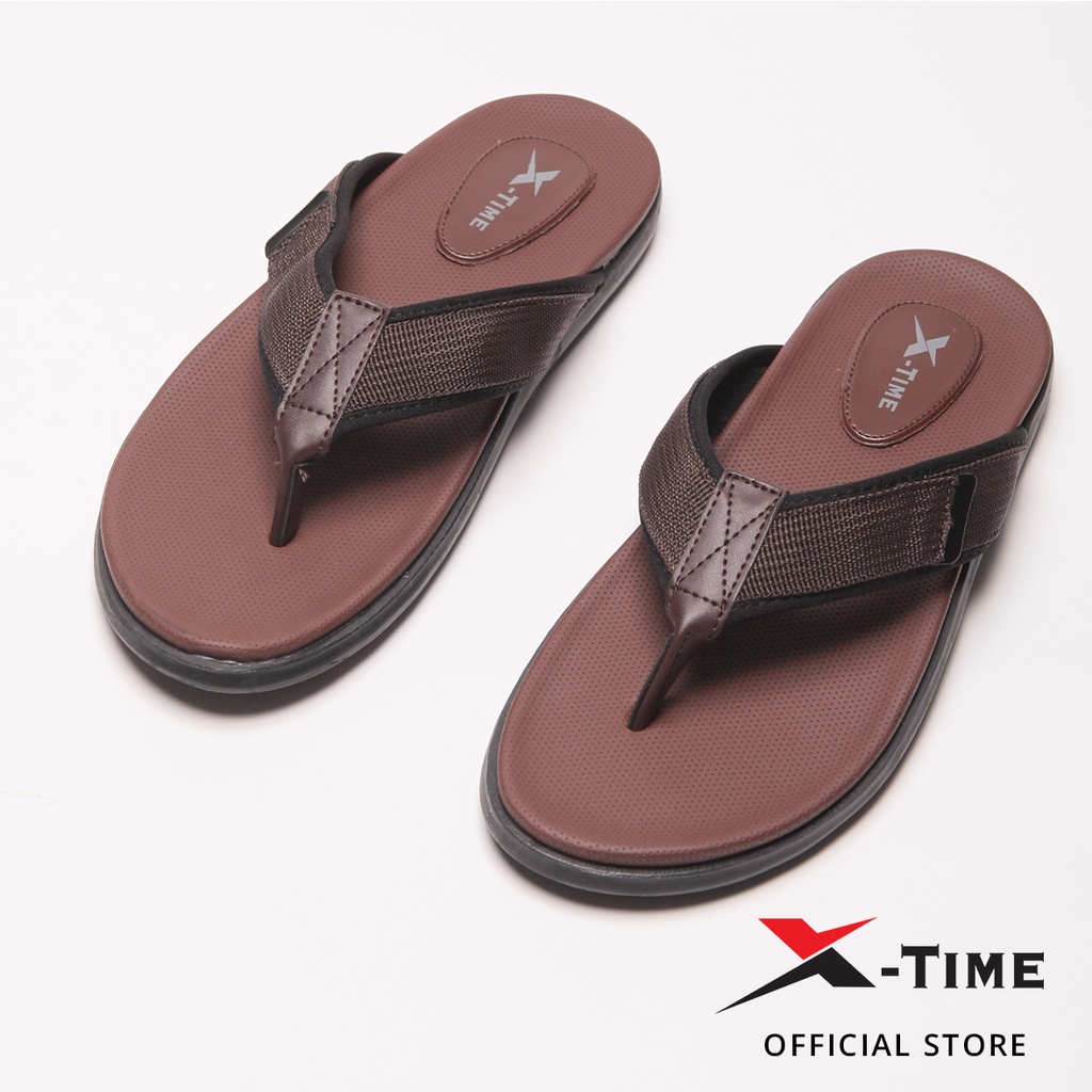Honduras Jepit Brown Sandal Pria X-Time