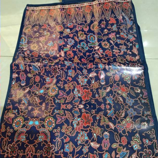 Sarung Koper Luggage cover motif Batik 24 inch