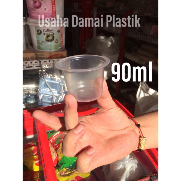 

cup puding + tutup harga murah!!!