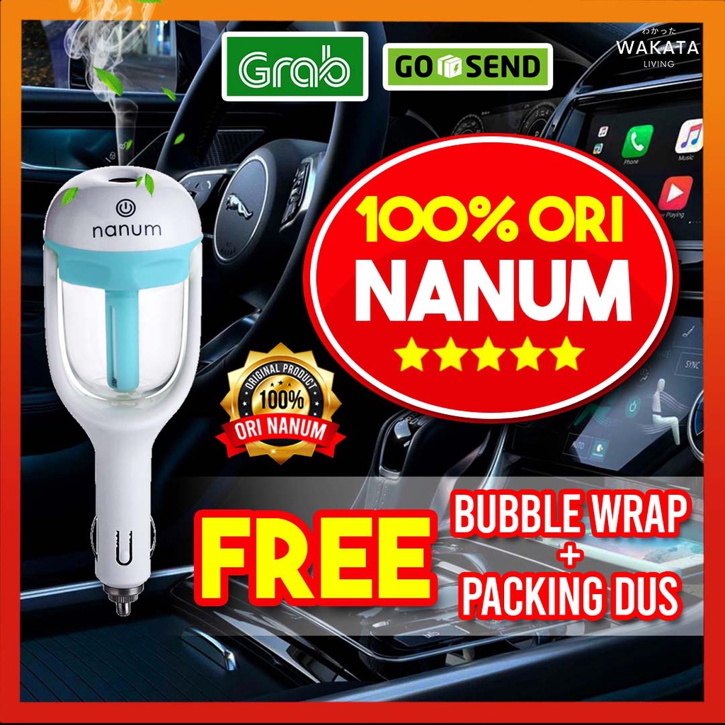 [100% ORI] Nanum Car Humidifier Car Diffuser Mobil - Car Aromatherapy Humidifier Nanum Difuser Mobil