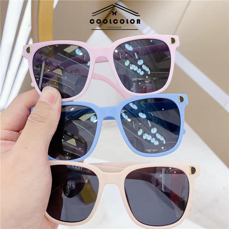 COD Kacamata Fashion Anak Laki-laki Perempuan Universal Anti-UV Street Shooting Sunshade Sunglasses- cl