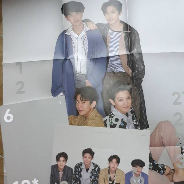 EXO 2018 SEASON GREETING Sharing Goods Set Kai Suho Sehun Xiumin Kai Chen Chanyeol Photocard
